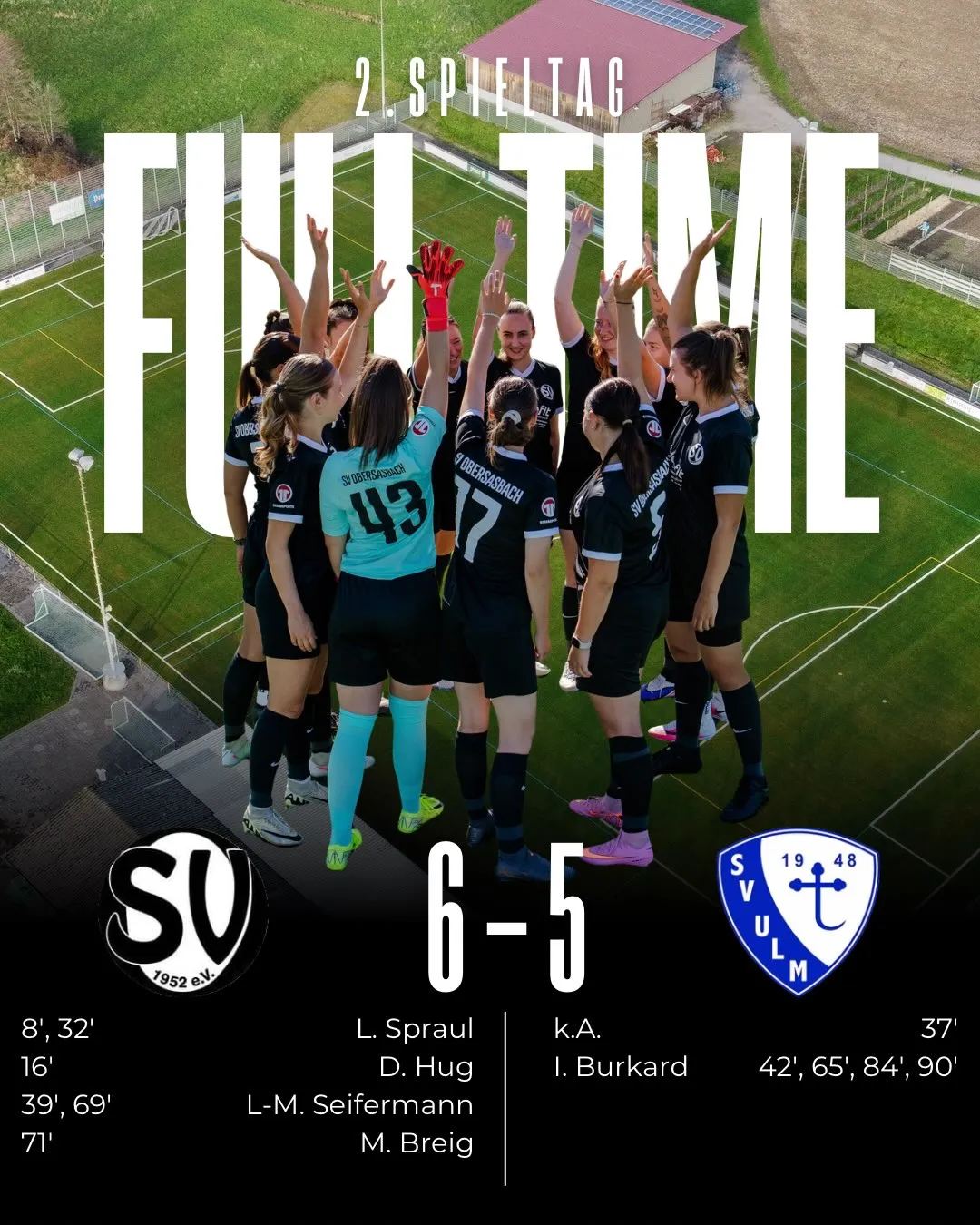 ++ 2. Spieltag Frauen Bezirksliga ++
