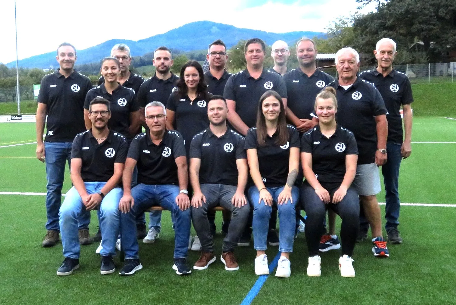 Der Gesamtvorstand des SV Obersasbach